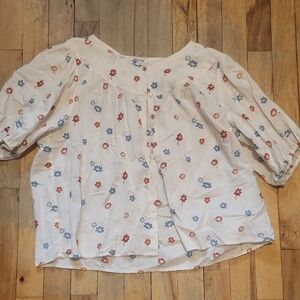 Madewell Flower Top